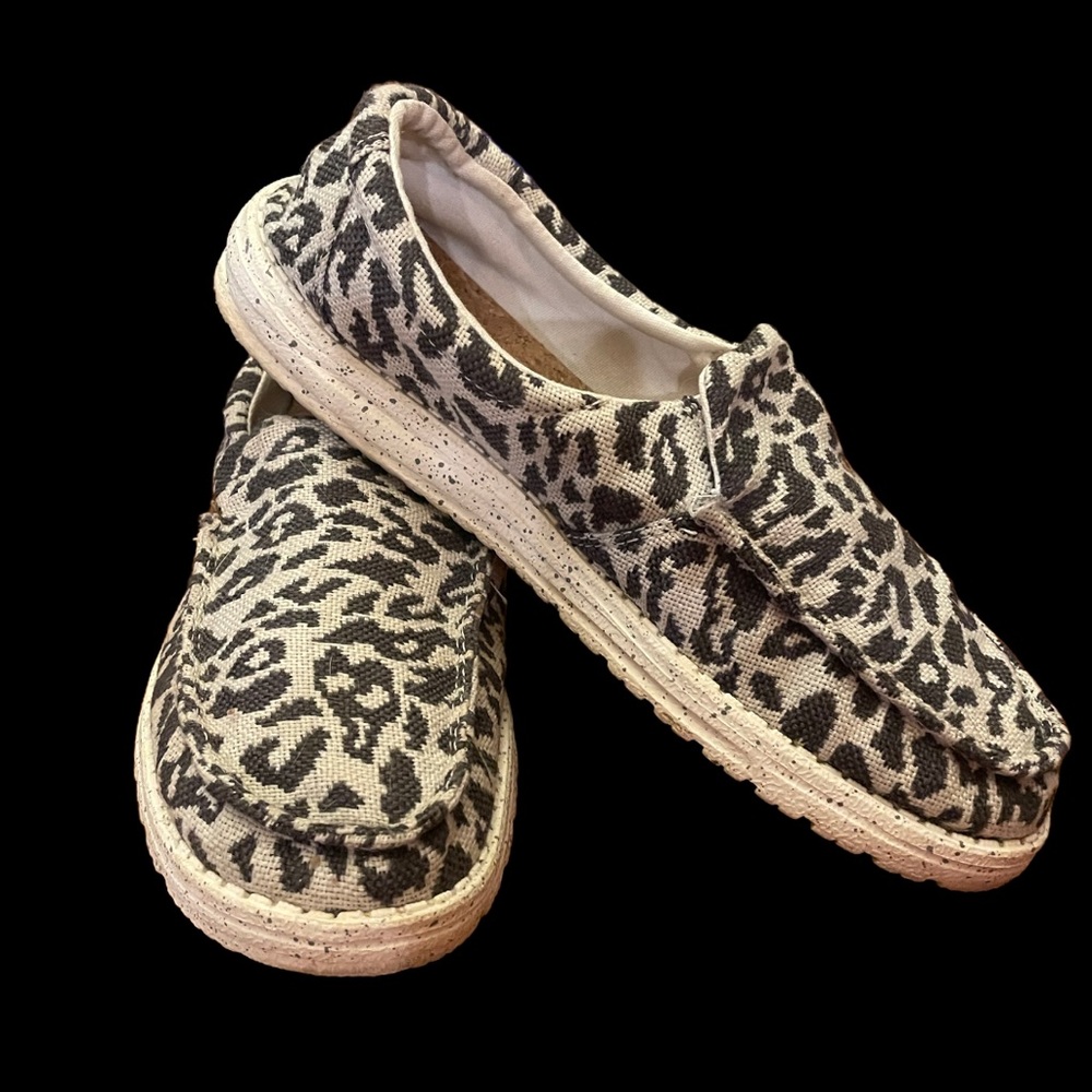 Slip-on Hey Dude Shoes - Misty Woven, worn only a couple of times.